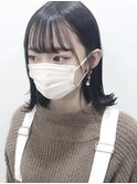 ダークアッシュ/透明感カラー/藤沢