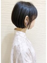 モリオ フロム ロンドン サッポロファクトリー店(morio FROM LONDON)&nbsp;【morio札幌】札幌ショート　大人かわいい黒髪ショートボブ