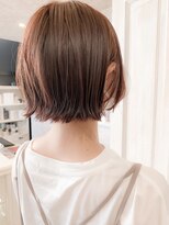 キャアリー(Caary)&nbsp;福山イルミナカラー人気caary外ハネボブ/ピンクベージュ