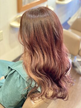 ミュウ(Private hair salon Miu) グラデーションピンク
