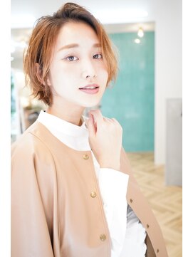 ソイルバイロミー(soil by ROMMY) ふわっと外はねショートヘア/横浜髪質改善