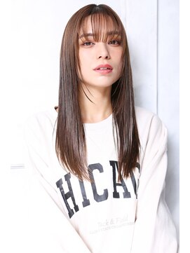 クラッチ 名古屋(CLUTCH) バイカルテ　ツヤ髪　フェミニンロング　大人可愛い