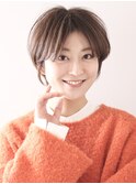 大人ショートレイヤー/イメチェン/30代40代50代