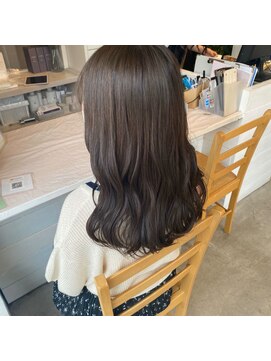 リシェオブヘアー(riche of hair) 【ブリーチなし！】シアーアッシュベージュ