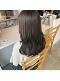 【ブリーチなし!】シアーアッシュベージュ