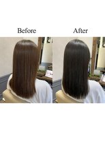 カミケン 清明店(kamiken.)&nbsp;ツヤ潤い暗めグレージュ透明感きれい大人上品【カミケン清明店】