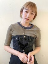 ルーク(LUKE) ぱつっと軽めなミニボブ