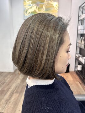 ハーツ(Heart's) 白髪ぼかしハイライト×グレージュカラー