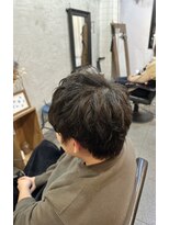 プランツ ヘアサロン(Plants HAIR SALON by GEORGE)&nbsp;パーマ初心者の方おすすめのふんわりパーマ　メンズ