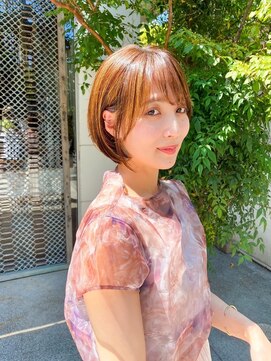 アンバー 池袋(amber) ショートボブ/白髪ぼかし/トリートメント[池袋駅]