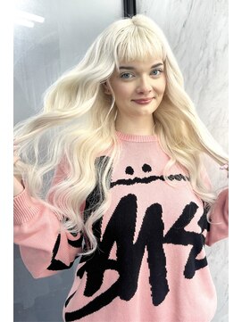 リア 大阪梅田(Ria) ～ホワイトブロンド　シールエクステ～　【Ria 大阪 梅田】