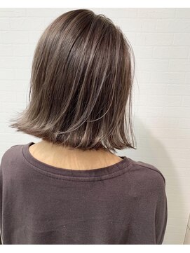 リティアンドビューティースタジオモッズシブヤ(LITTY&beauty studio M.O.D shibuya) #グレージュカラー#アッシュグレー#オリーブベージュ#ハイライト