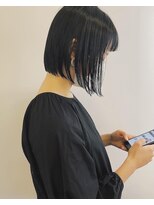 サンプラス(san+)&nbsp;【柏原良亮】ブラック×ナチュラルボブ