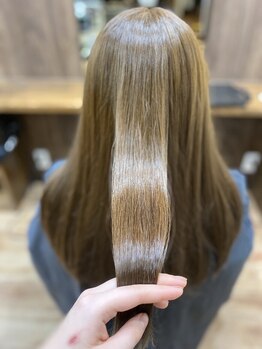 ミューズ 狭山店(Muse)の写真/「スタイリングに時間がかかる！」ハネ・クセを抑えて扱いやすくまとまる髪へ☆自然・柔らかな質感も◎