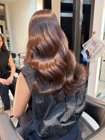 ダブル(W)&nbsp;韓国ウェーブ/艶髪/ココアブラウン