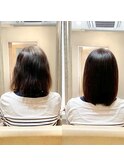 髪質改善カラーエステ