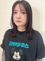 イーストハムネオ(EAST HAM NEO) 顔まわりレイヤー×ナチュラルグレージュ