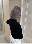 寒色好きに ボブ×シルバー  ふじゆー