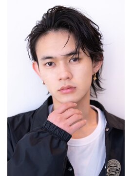 ハバナ 渋谷(HAVANA) 束感モテる/ツーブロック/センターパート/ニュアンスパーマ