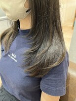 スタジオヒープ 辻堂(studio HEAP)&nbsp;レイヤーカット×オリーブカラー