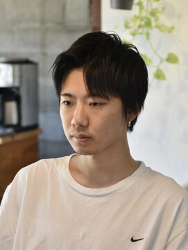 リム メンズヘア(LIM men's hair) 夏髪グランジフェザーショート【メンズカット/倉敷/中島】