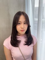 ネウィ 梅田(newi)&nbsp;【yuko】モカグレージュ × 小顔レイヤー