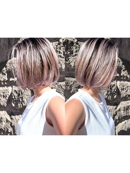 【オーダーメイド冬カラー】今まで叶わなかったブリーチデザインカラーもIliでキマル◎