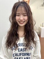 パークレーン アイス イヴェン(park lane ICI yeven)&nbsp;20代30代40代パーマミディアムロングレイヤーカットブリーチなし