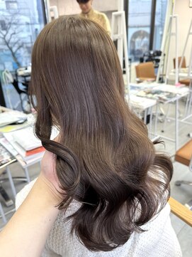 サロンドミルク 新百合ヶ丘店(salon de MiLK) ★ココアベージュメルティカラーグレージュチェリーレッド