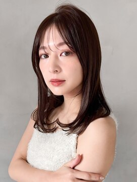 アグノス 青山(Agnos) うるツヤ20代30代40代◎美髪エアリーカールダークアッシュ