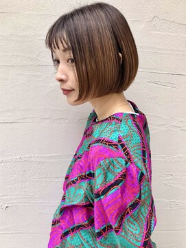 ジェコ ブラン(gecko. brun) 大人のオシャレボブ