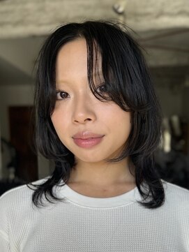 Nalu pu loa PONTE 【ナルー プロア ポンテ】【4/1 NEW OPEN(予定)】 ミディアムレイヤー/かけあげ前髪/地毛風カラー/パーマ