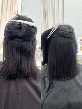 シンズ 銀座(sins) バージン毛のうねり癖も酸性ストレートでツルツルに♪