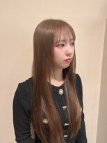 エスアンドエスさかもと イオン高松東店(S&S)&nbsp;ミルクティーアッシュグレー　ロングレイヤー