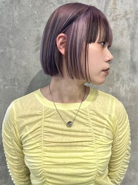 マーブル 町田(marble) ハイトーン×デザインカラー/ボブ/ローライト/透明感カラー