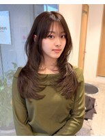 グリーン 町田(green)&nbsp;【セミロング】小顔になる顔まわりレイヤー