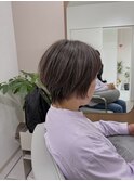 春くびれショート＋白髪ぼかし