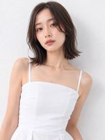 ミロア 薬院(miroa) 外ハネボブ 顔周りレイヤー 髪質改善 透明感カラー アッシュ