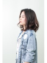 ソーホー ニューヨーク シズオカ(SOHO newyork SHIZUOKA) 無造作ニュアンスミディボブ