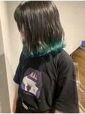 インナー×裾カラー