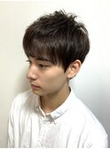 ふんわりショート<理容室><日野/床屋/メンズ>