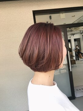 テラスヘア 新潟駅南(TERRACE hair) ピンクラベージュ(ブリーチなし)