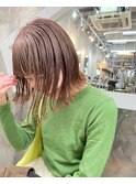 ぱっつんボブ