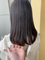 ロンド ストラーダ 心斎橋(Lond strada) 【津賀 涼】30代40代ベビーバングボブルフショコラベージュ