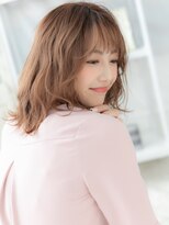 カバーヘア 上尾西口店(COVER HAIR)&nbsp;大人かわいいピンクブラウン小顔くびれミディa上尾20代30代40代
