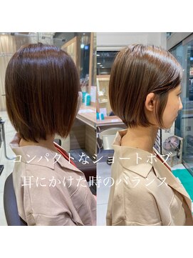 アッシュ 下丸子店(Ash) ”脱”白髪染めで透明感カラーに