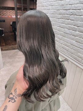 グロウ(grow) 透明感カラー×グレージュカラー×アイスラテグレージュ