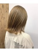 Hanawa × natural beige