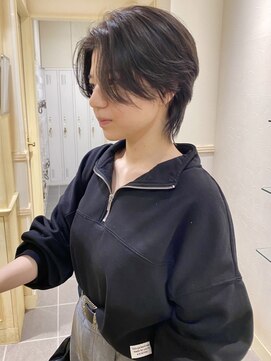 バサ 高田馬場店(BASSA) ショートウルフ×グレージュ【ANDOスタイル】