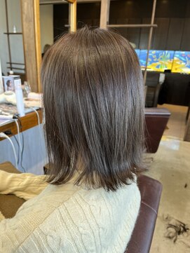 ラ メール ヘア デザイン(La mer HAIR DESIGN) アッシュベージュ/ブリーチ無しカラー